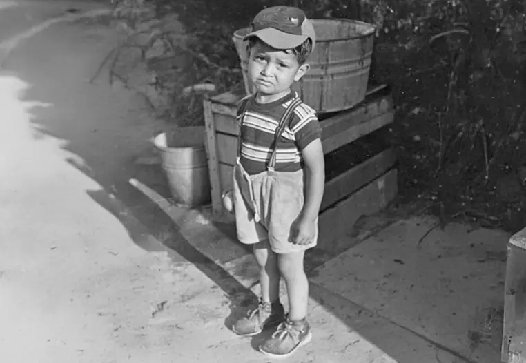 Noel en su infancia