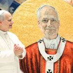 Presentan al Papa su retrato en mosaico para la Basílica de San Pablo