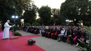 Read more about the article “La música nos lleva a Dios, la Belleza misma”  Papa León XIV en el encuentro de oración “Cántico de Paz”