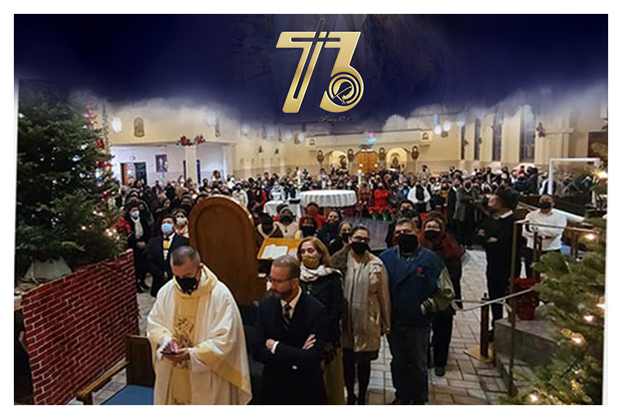 Primera Misa de Consagración a Jesucristo del Proyecto